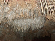 Hymettus mountain, the cavern with stalactites.